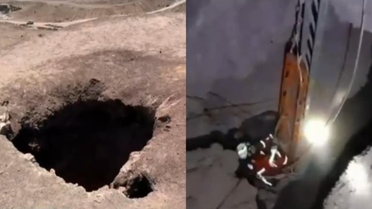 Después de una semana, mujer es rescatada del fondo de un pique minero en Chile