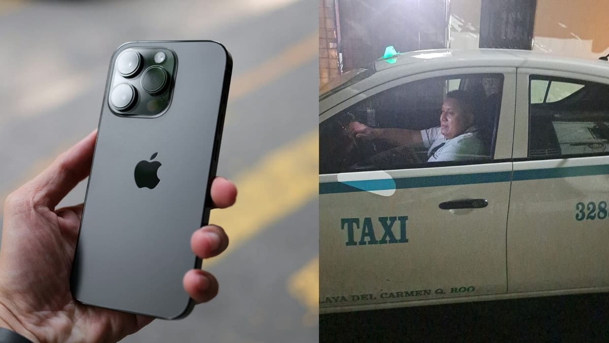 LOS BUENOS SON MÁS: Taxista de Playa del Carmen encuentra celular en su unidad ¡y lo regresa!