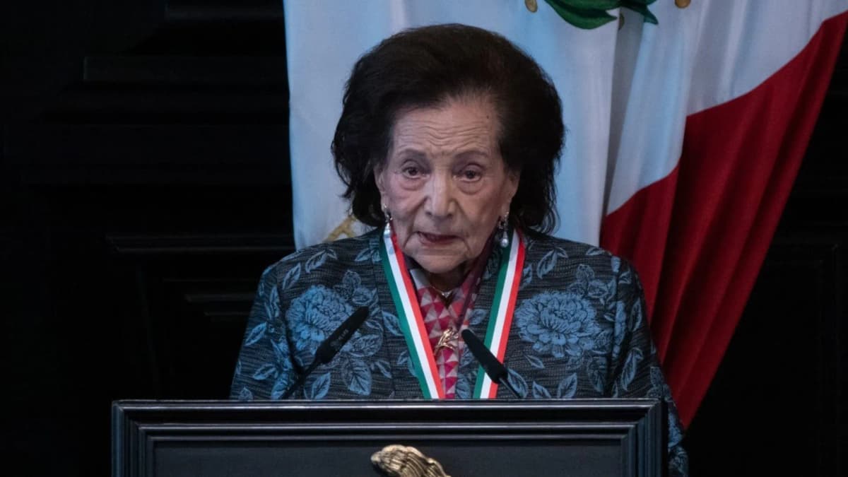 Falleció Ifigenia Martínez, presidenta de la Cámara de Diputados, a los 94 años de edad