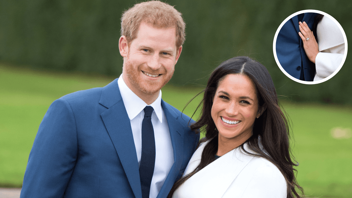 Acusan a Meghan Markle de desaparecer su anillo de compromiso, compuesto por joyas de Lady Di