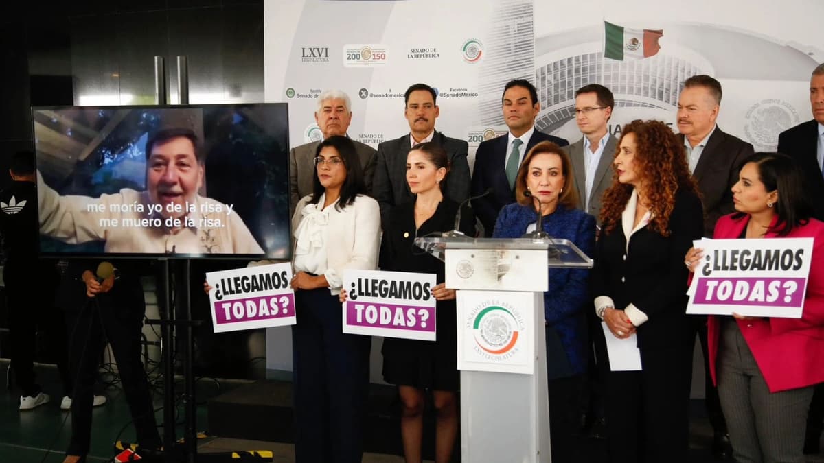 Senadora del PAN demanda a Fernández Noroña por violencia política de género