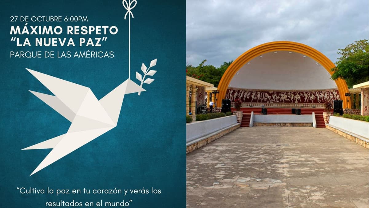 Máximo Respeto "La nueva paz", evento de conciliación y armonía que se realizará en Mérida, Yucatán