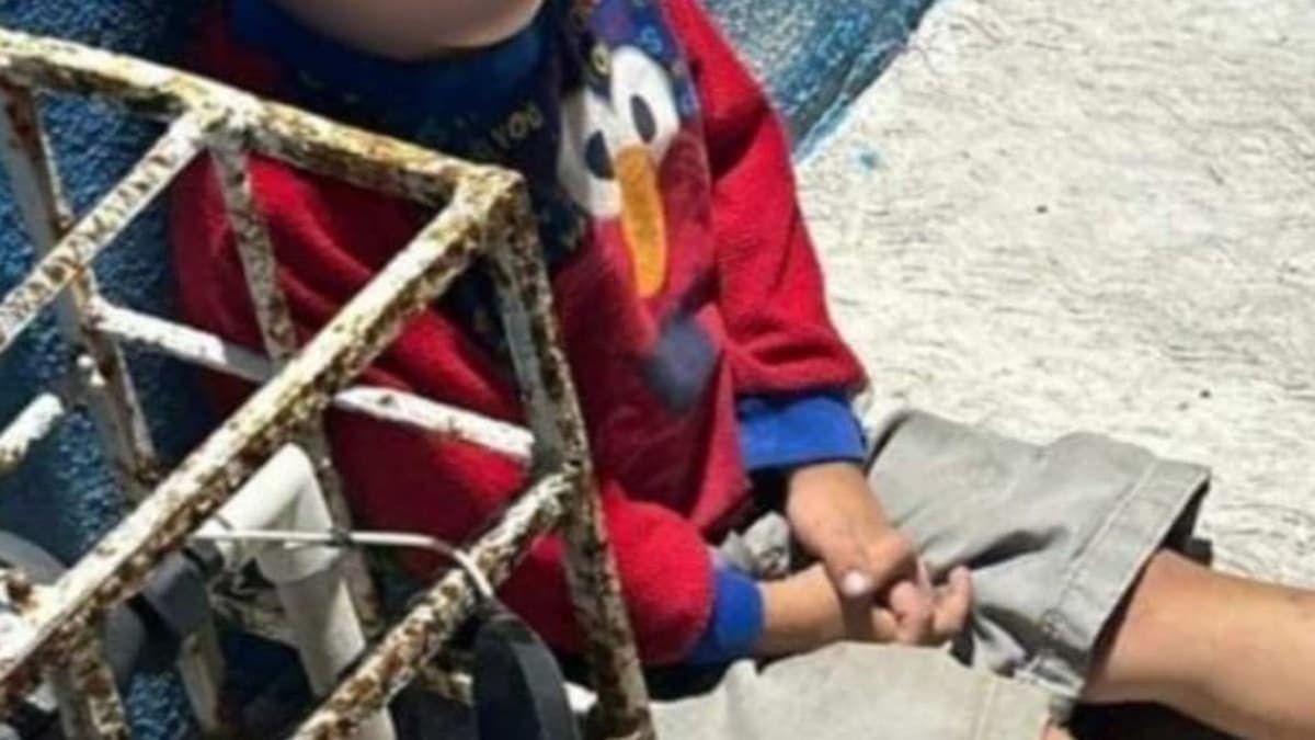 Abandonan a niño en calles de Matamoros, Tamaulipas; lo apodan "Panchito"