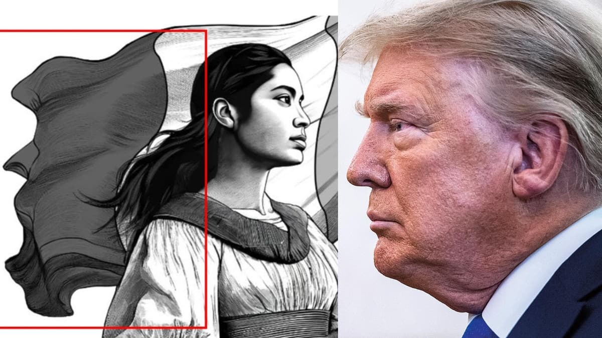 Internautas "ven" a Donald Trump en el emblema oficial del gobierno de Claudia Sheinbaum