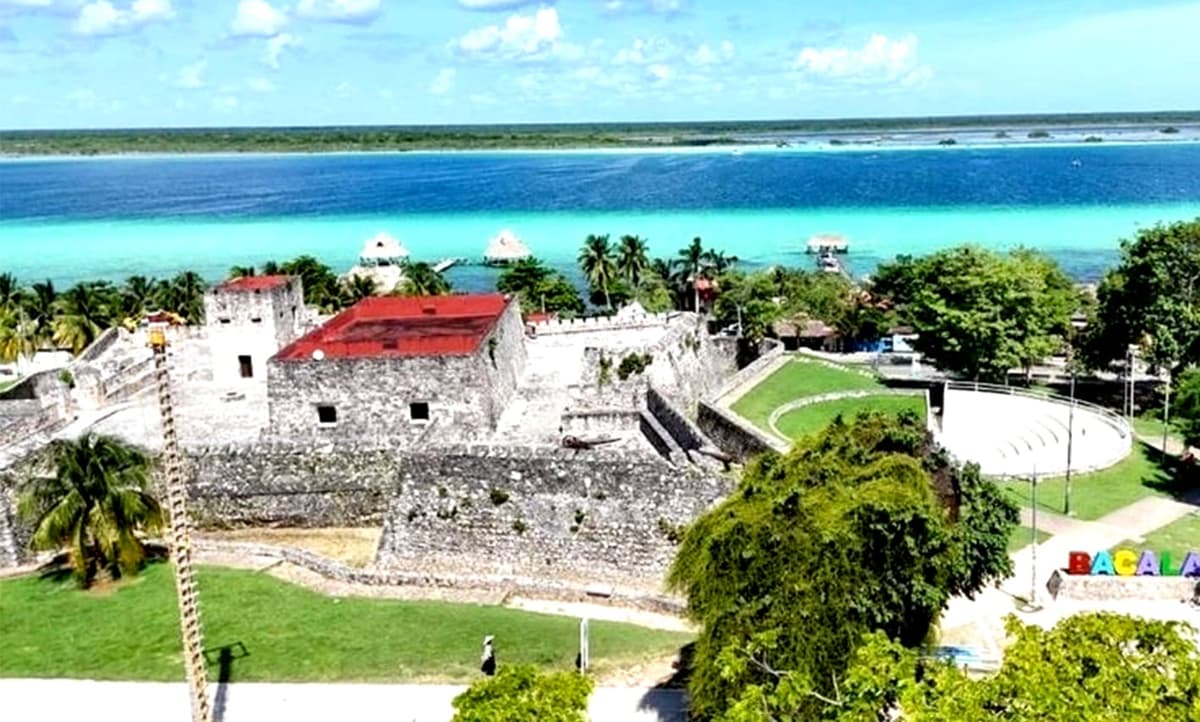 Restauran fuerte de Bacalar, histórico bastión contra ataques piratas