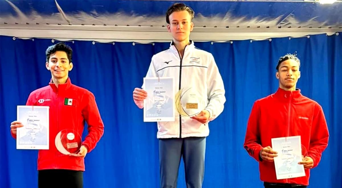 Gana Donovan Carrillo medalla de plata en su cumpleaños en Alemania