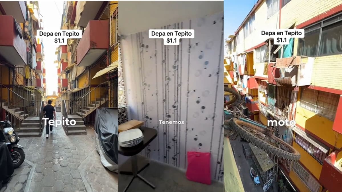 Internautas se indignan al conocer el precio de un departamento "de lujo" en Tepito, CDMX