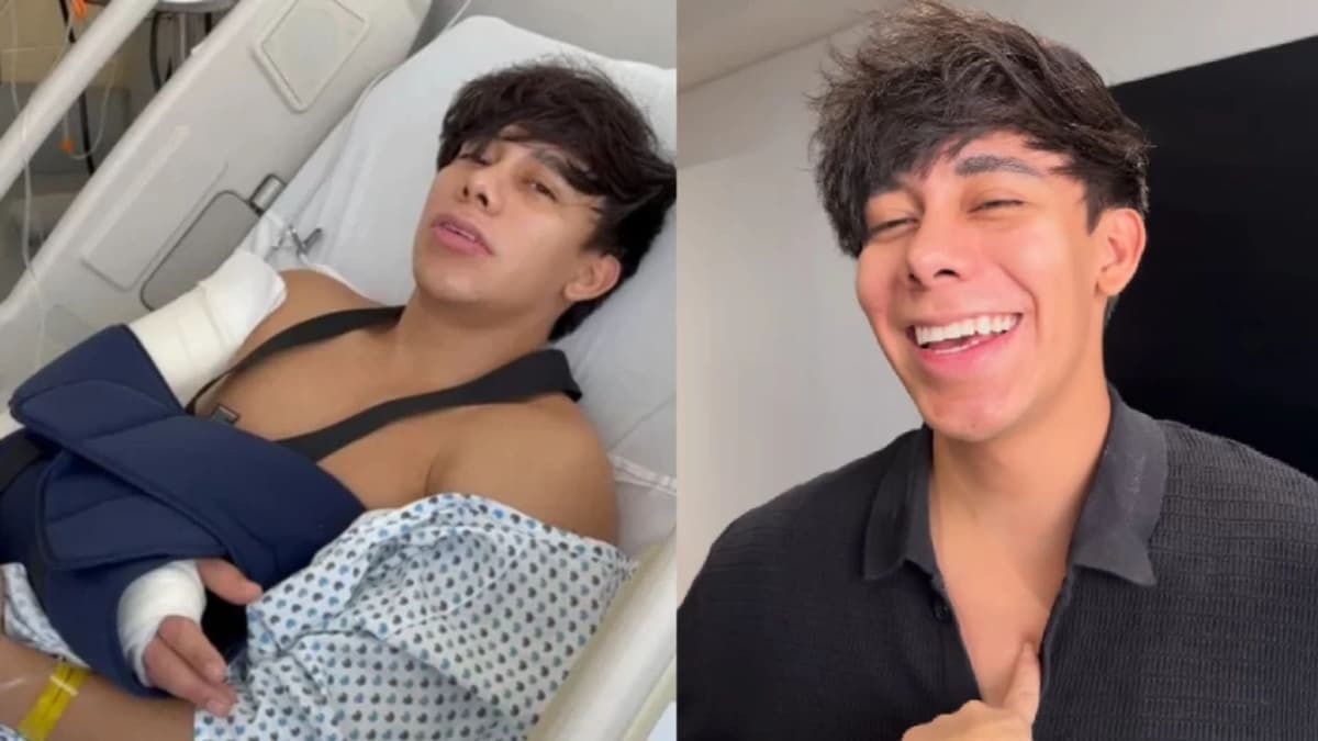 Influencer "Sonrixs" podría perder la movilidad de su brazo por jugar "fuercitas"