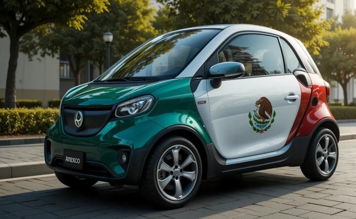 Así es ‘Olinia’ el primer auto eléctrico mexicano