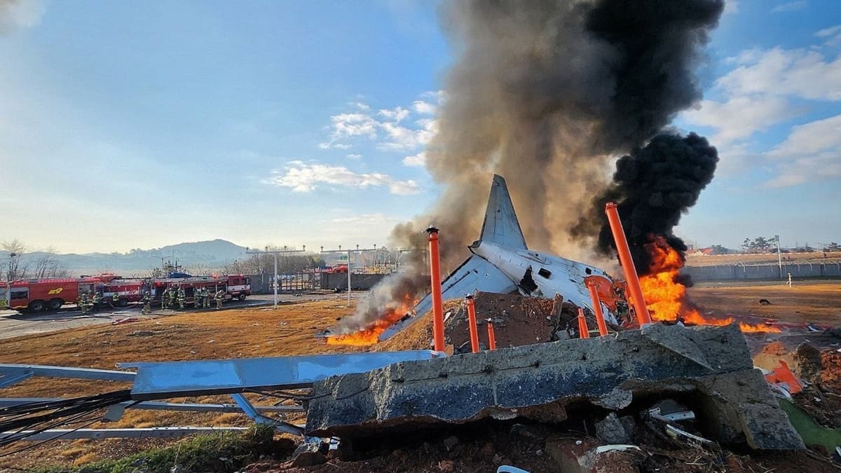 Accidente de avión deja al menos 29 personas fallecidas en Corea del Sur