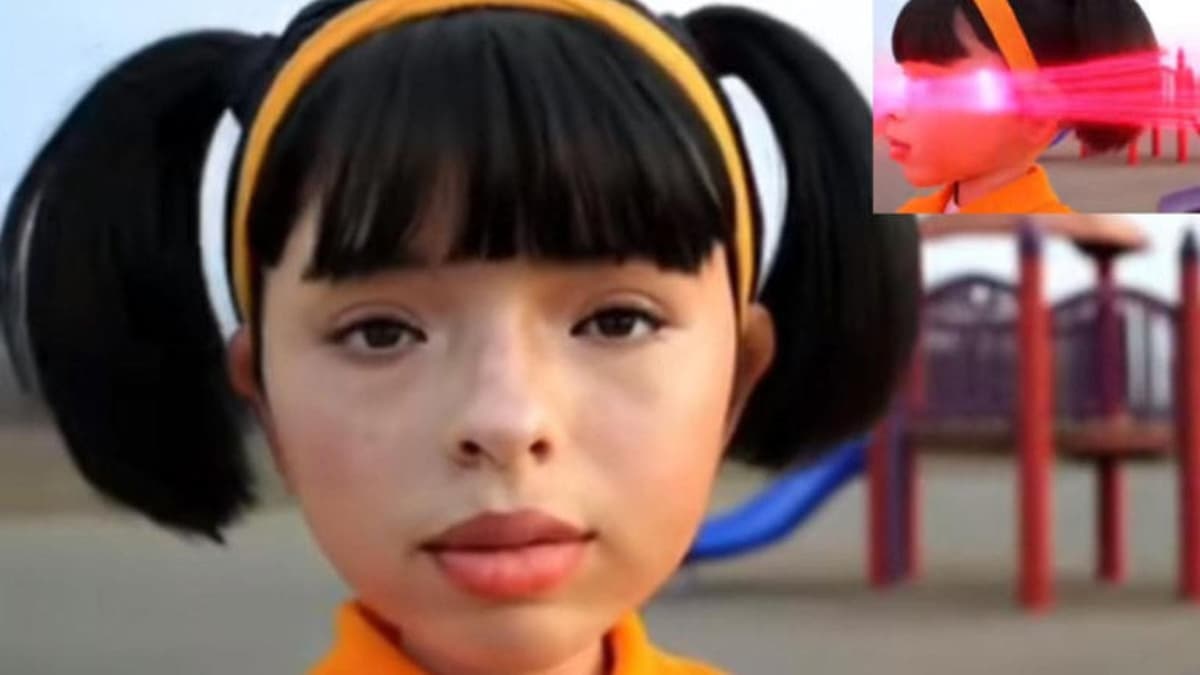 Video: Utilizan IA para poner rostro de Ángela Aguilar en la muñeca de "Los Juegos del Calamar"