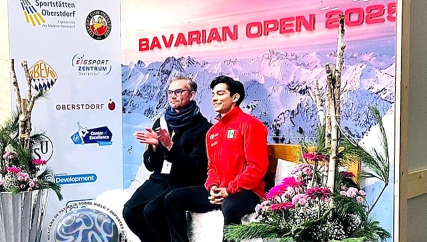 Va por medalla el patinador Donovan Carrillo en Alemania