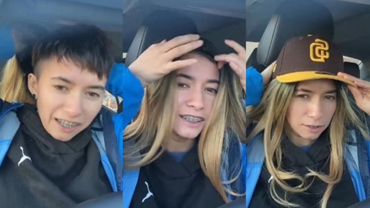 Joven latina crea técnica "anti Trump" para evitar ser deportada; usa peluca rubia