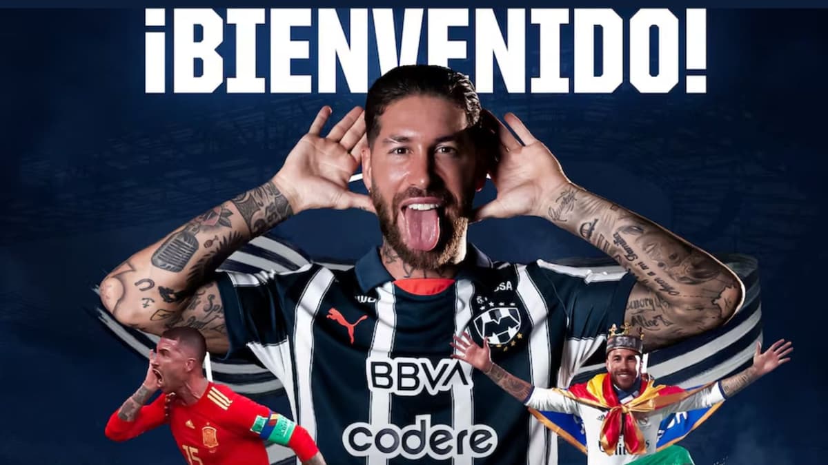 Es oficial, Rayados de Monterrey presenta a Sergio Ramos como nuevo jugador de la Liga MX