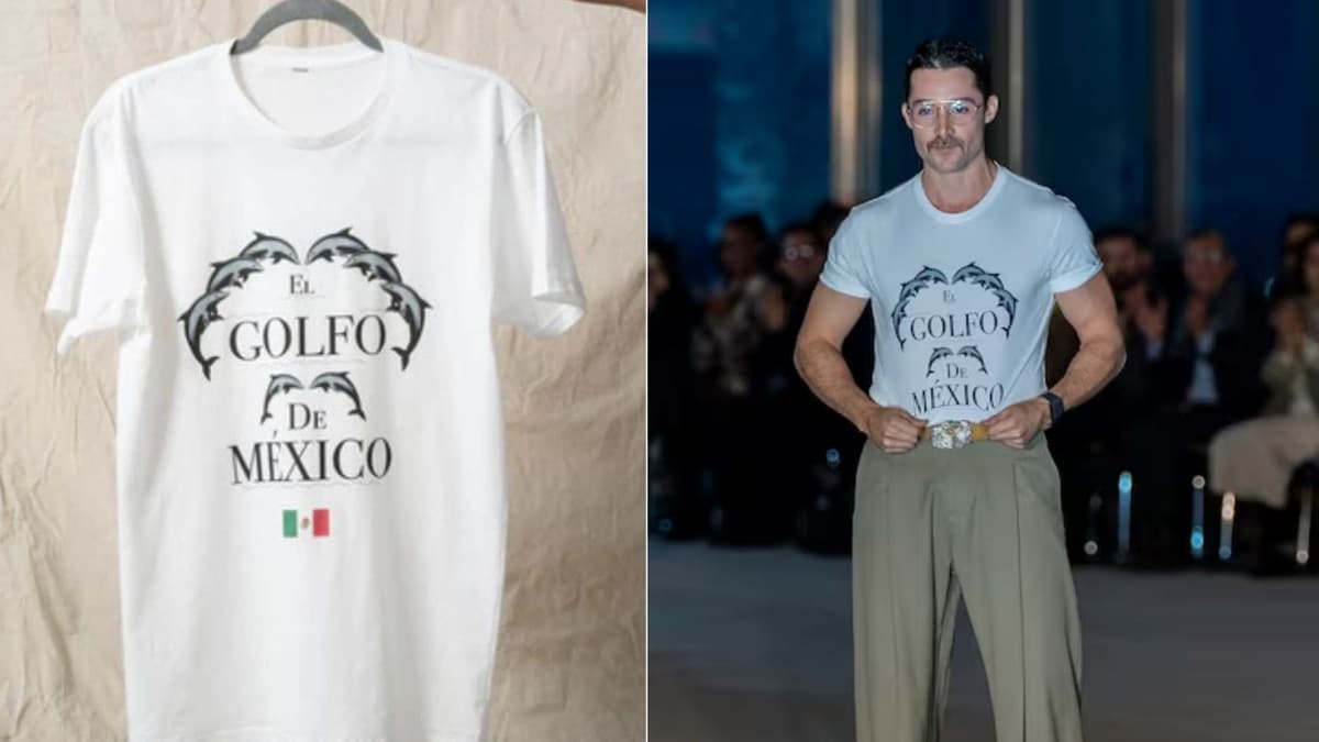 Camiseta "El Golfo de México" causa sensación en la semana de la moda de Nueva York