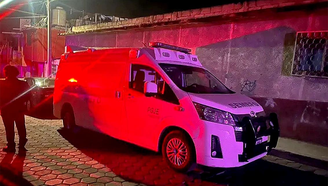 Ejecutan a balazos a dos hombres atrás de un kínder en Tlaxcala