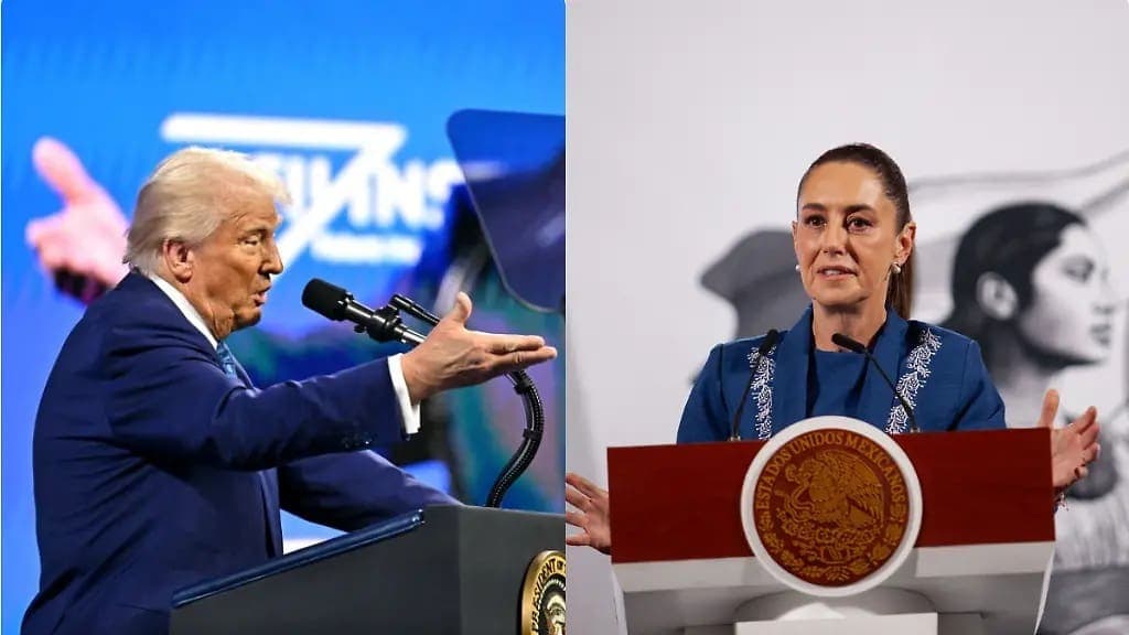 Video: “Una mujer maravillosa”, alaba Trump a Sheinbaum por consejo para campaña antidrogas