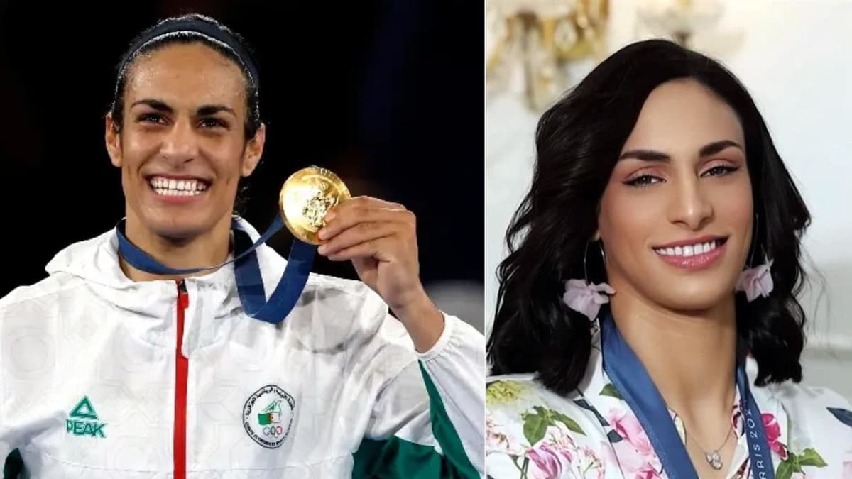 Imane Khelif, boxeadora argelina acusada de ser trans incursiona en el modelaje