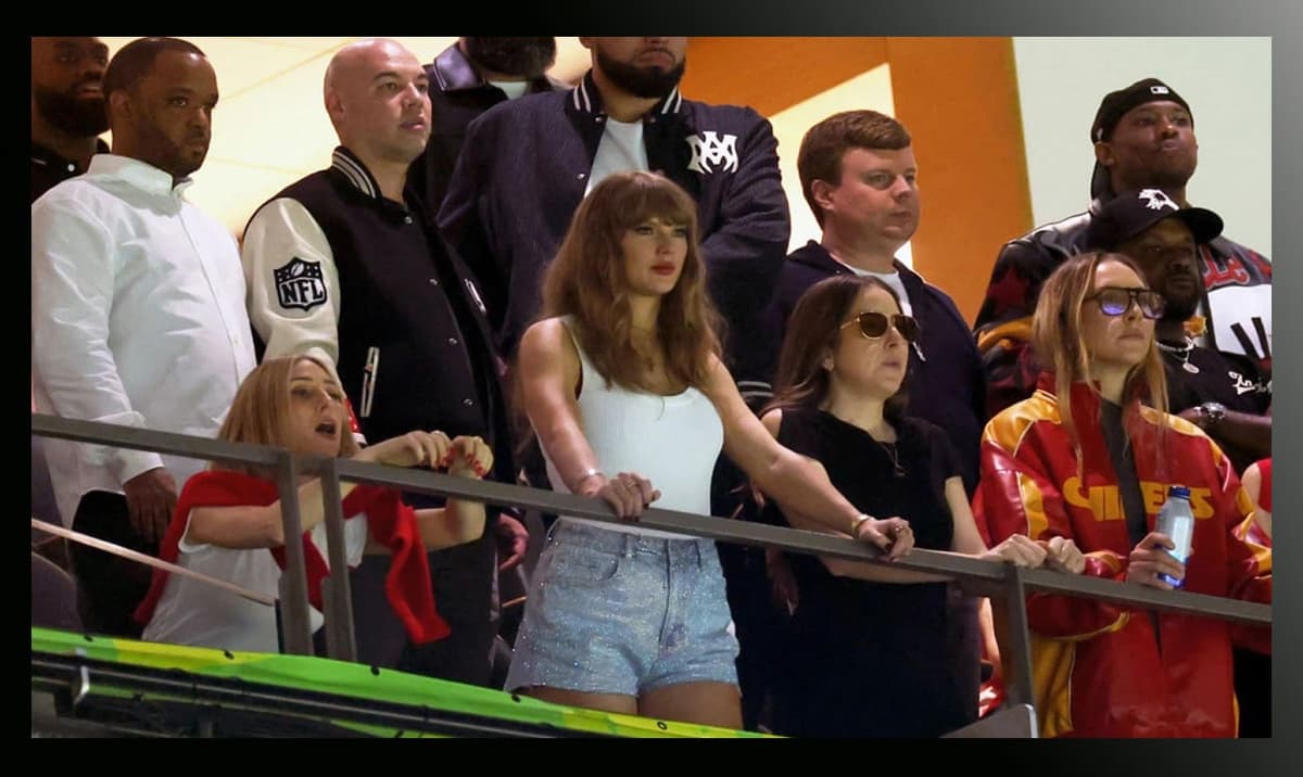 Video: Tiktoker pide divorcio a su esposo porque abucheó a Taylor Swift en el Super Bowl