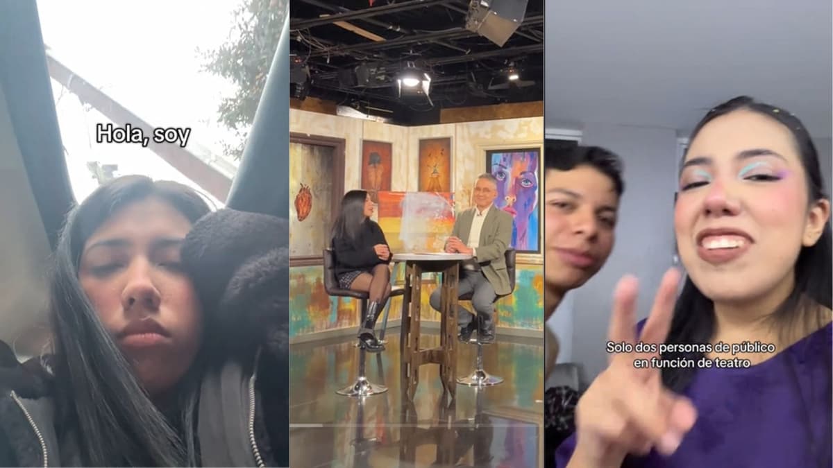 Mujer llora porque nadie fue a su obra de teatro en Nuevo León