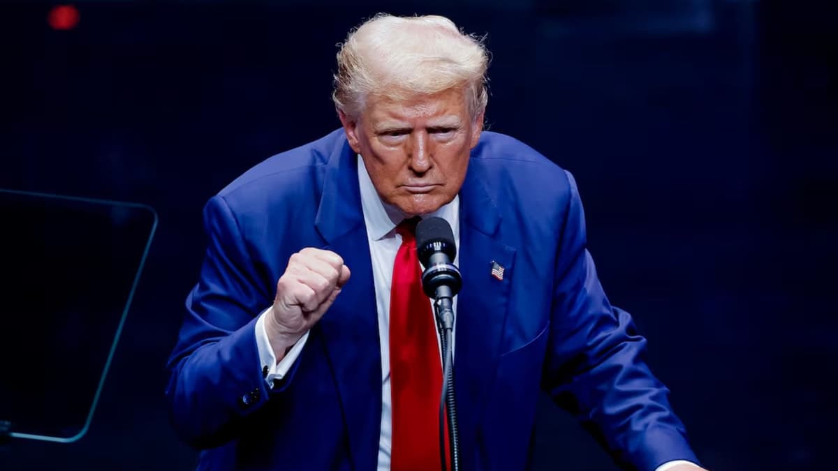 Donald Trump se queja por los aranceles impuestos por Canadá; los considera injustos