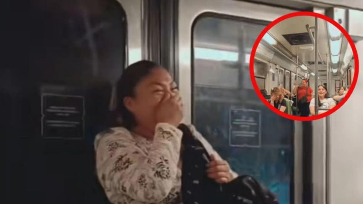 Video: Vendedora del metro organiza a las pasajeras del vagón para que le canten "Las Mañanitas" a su amiga