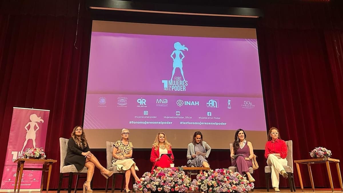 Foro "Mujeres en el Poder" reúne a lideresas para impulsar agenda de género