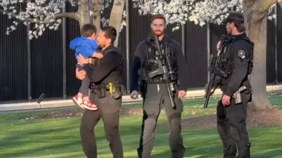 Video: Niño ingresa al jardín de la Casa Blanca pero es interceptado por el Servicio Secreto