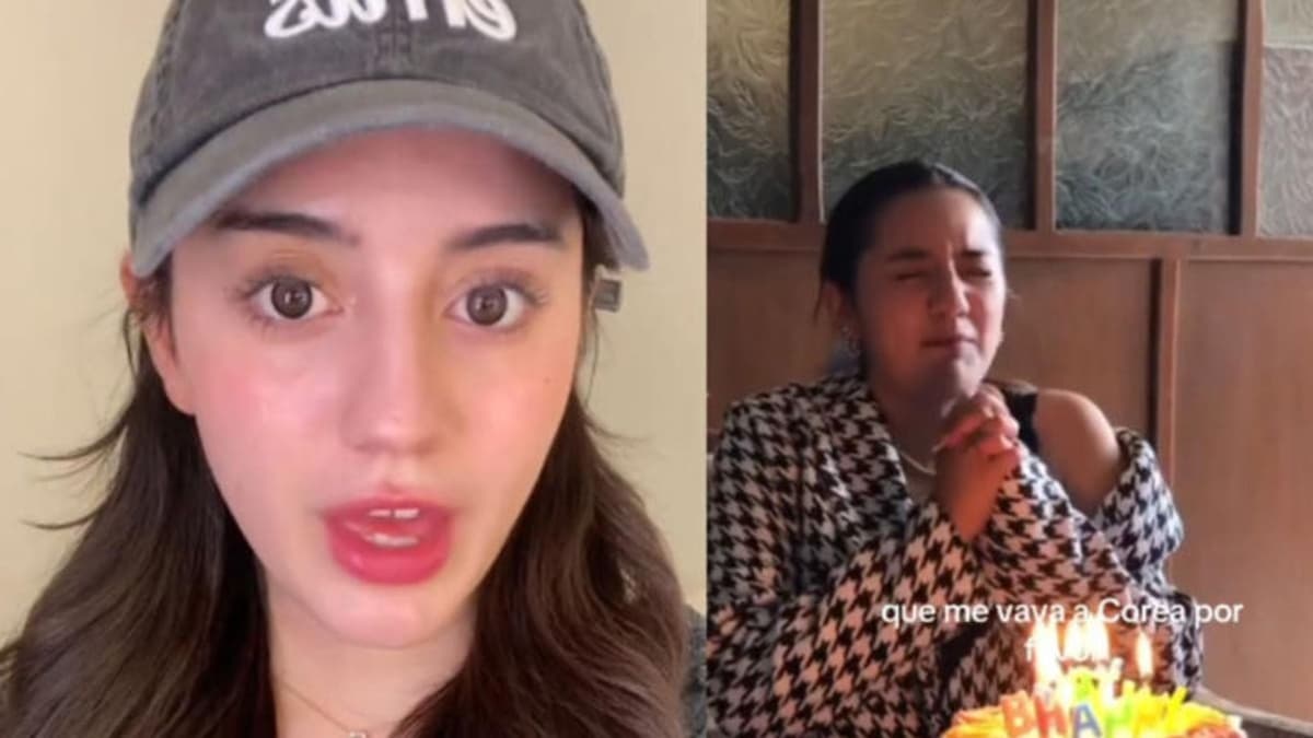 Video: Influencer revela que se mudó a Corea luego de "manifestarlo" en su cumpleaños