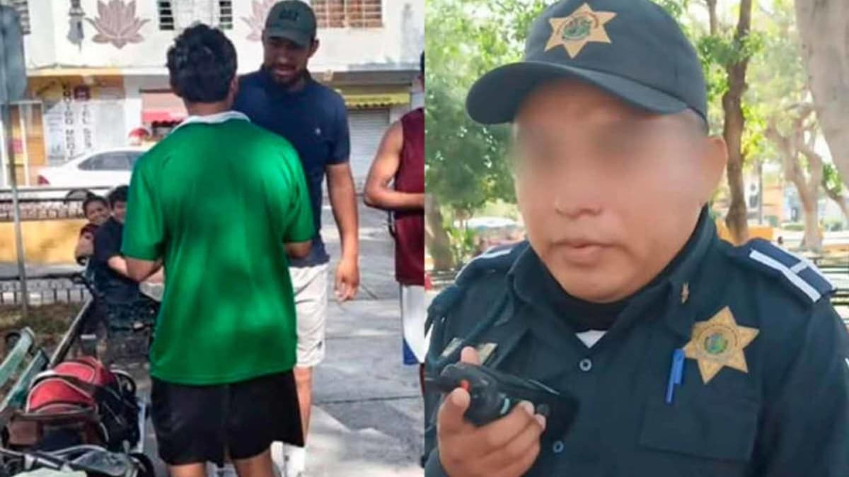 Policía de Mérida retira a jóvenes boxeadores de un parque por "entorpecer" el paso peatonal