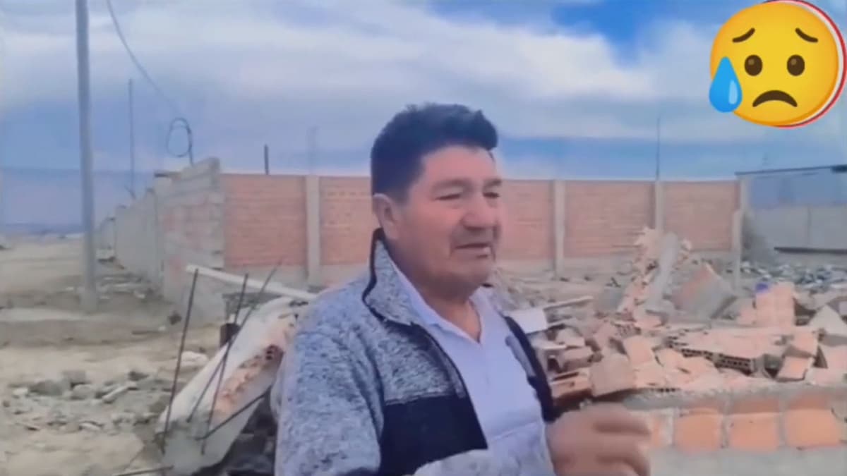 Video: Mujer destruye la casa a su papá en Bolivia por no firmar la herencia