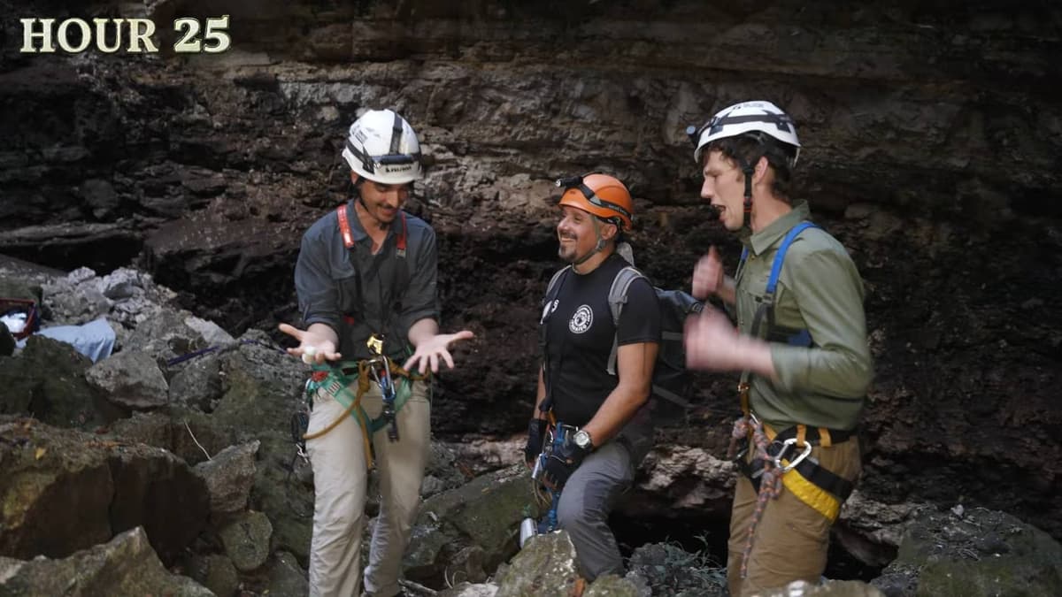 Biólogo playense, Roberto Rojo acompañó a MrBeast a la zona arqueológica de Calakmul
