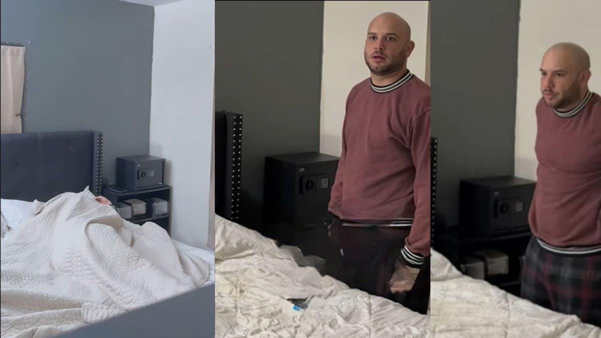 Video: Mujer le juega broma a su esposo y le hace creer que durmió dos días