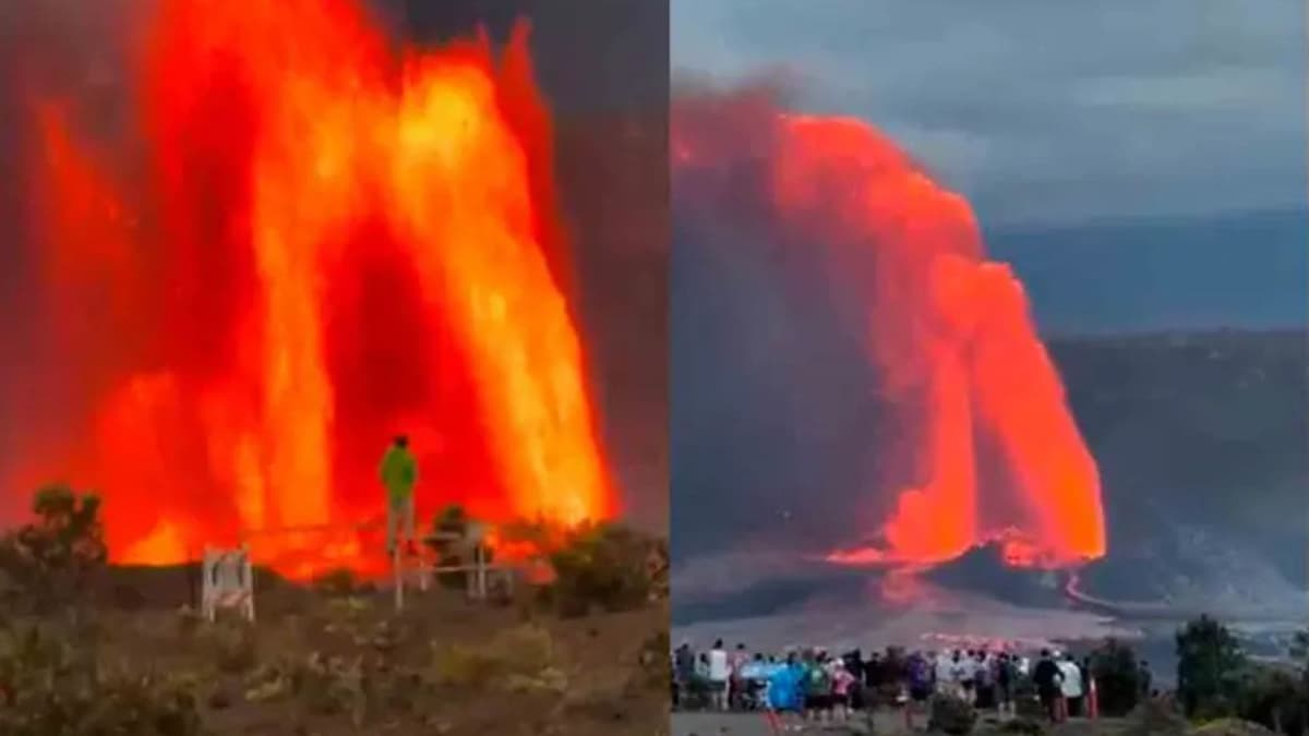 Activan alerta naranja tras erupción del Kilauea en Hawái