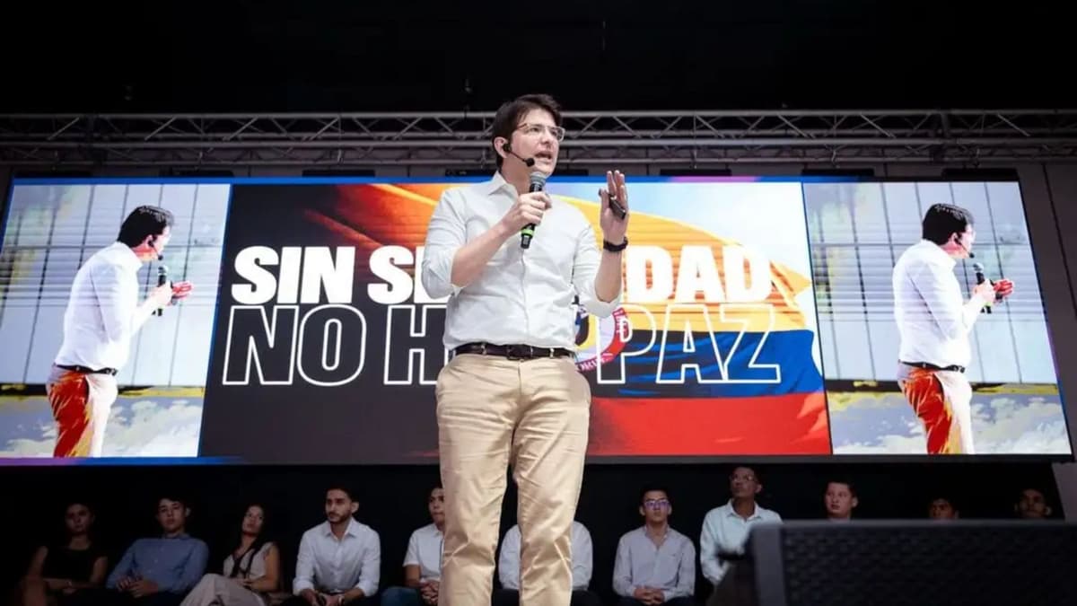 Atacan a balazos a Miguel Uribe Turbay, aspirante presidencial de Colombia durante mitin