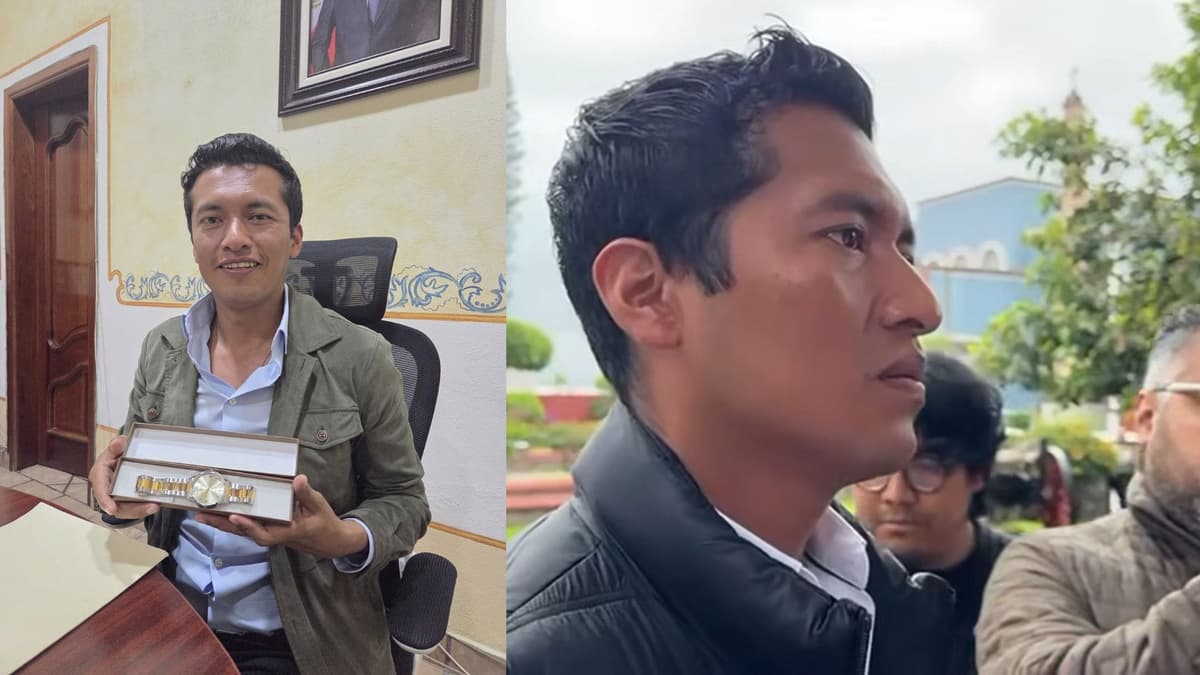 Captan a edil de Tolimán, Querétaro con supuesto Rolex de 400 mil pesos; afirma que se lo regalaron niños de primaria