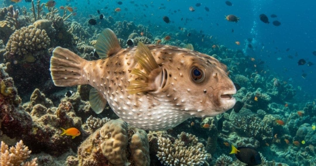 Mueren 60 peces globo por la marea roja en Baja California Sur