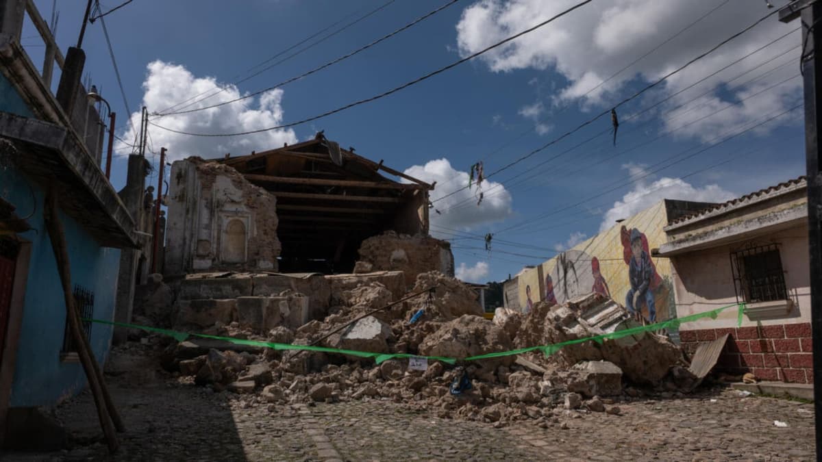 Registran más de mil sismos en una semana en Guatemala; dejan siete muertes y más de 12 mil damnificados