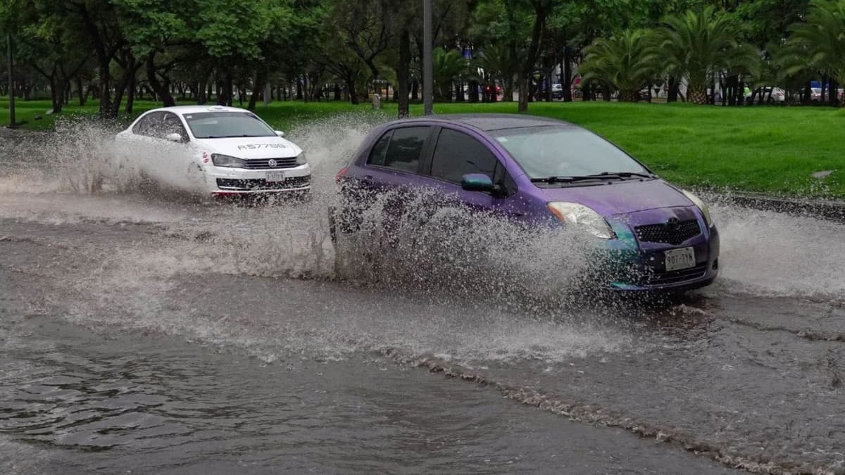 Activan alerta amarilla en 12 alcaldías de la CDMX por intensas lluvias y caída de granizo