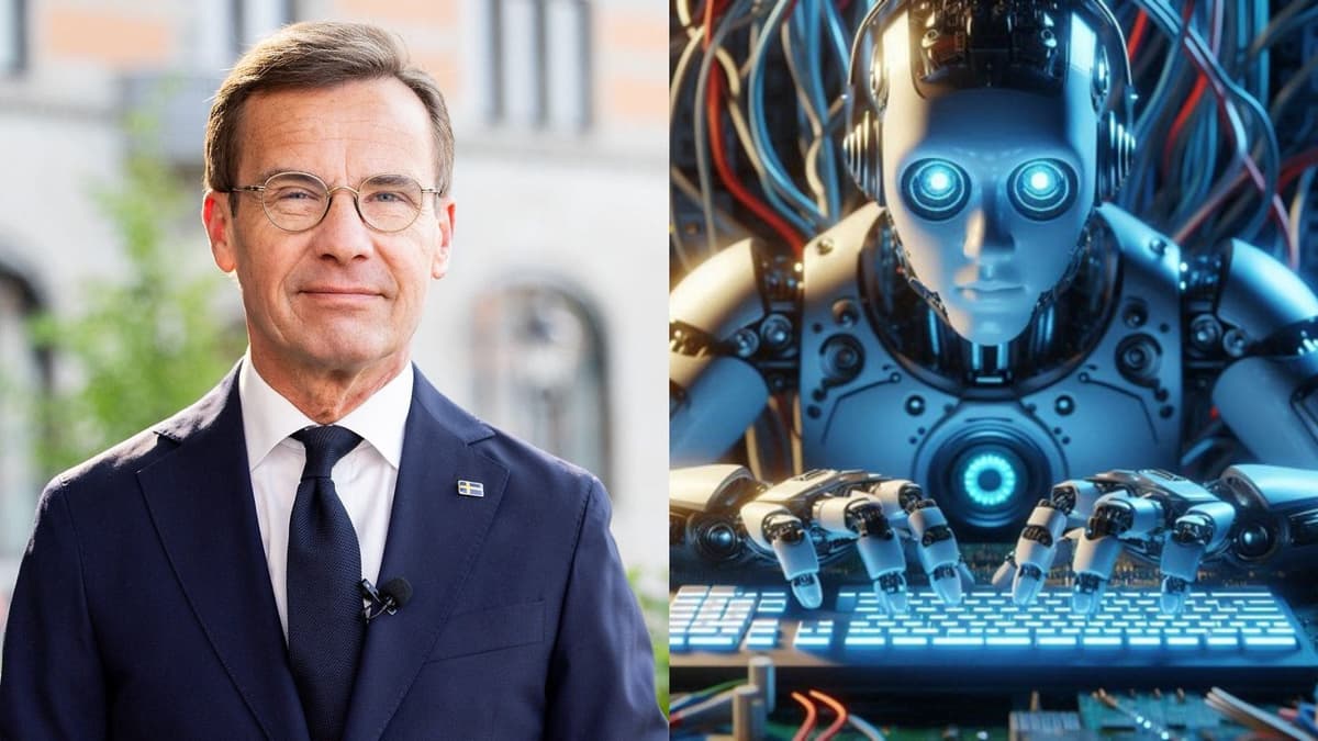 Primer Ministro de Suecia confiesa que suele pedir una "segunda opinión" a la IA sobre las decisiones de su gobierno