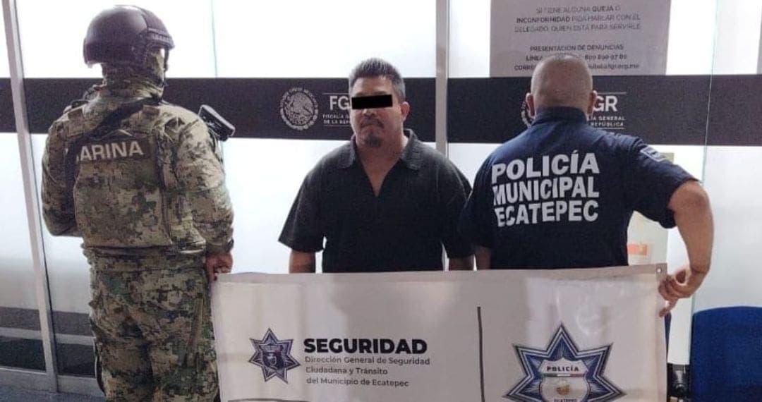 Capturan a presunto extorsionador de comerciantes de la Central de Abasto de Ecatepec, Edomex