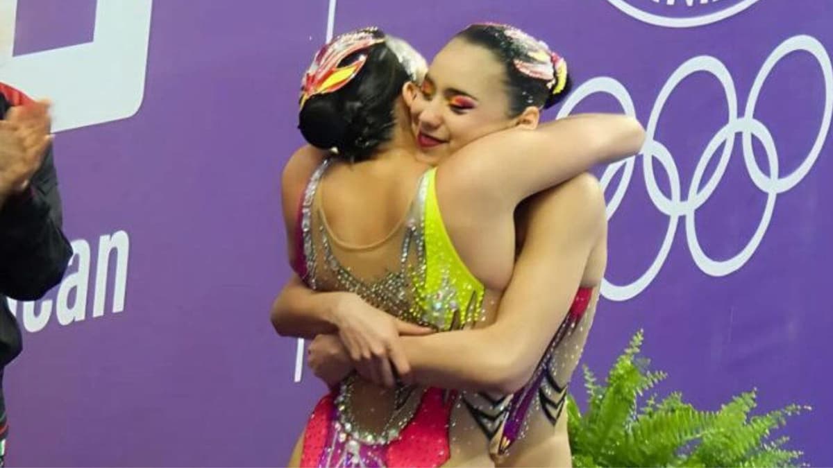 Obtiene México dos medallas de oro en natación artística durante los Juegos Panamericanos Jr 2025