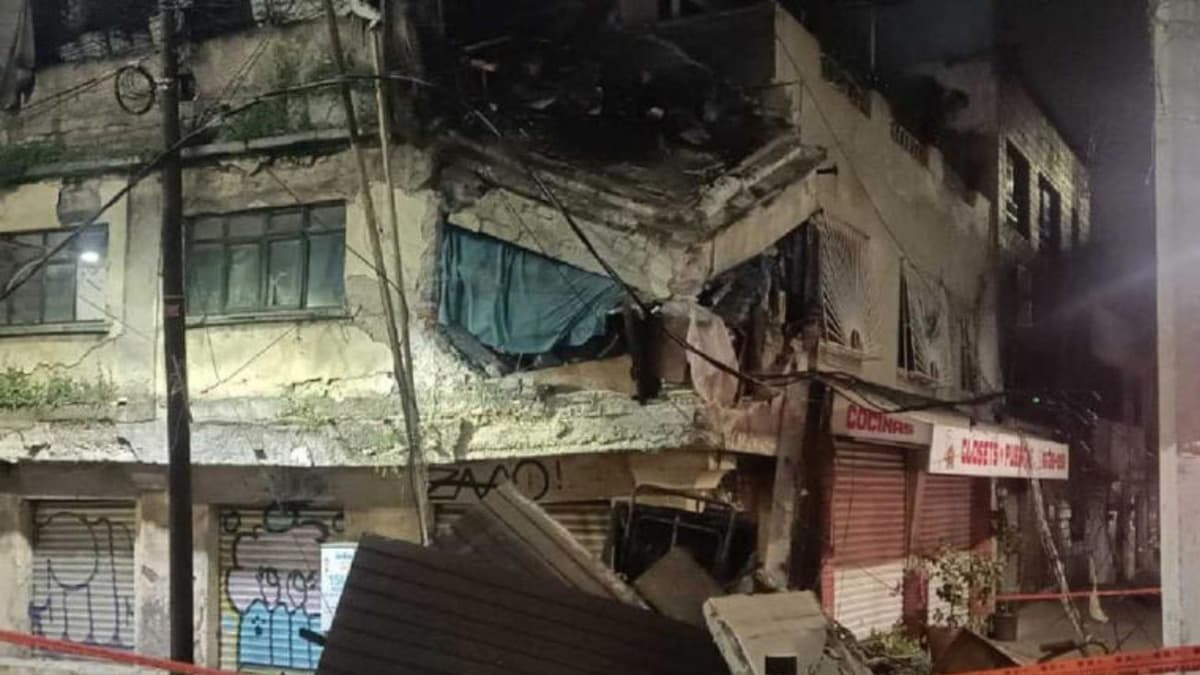 Video: Familia se queda sin casa en CDMX; colapsó por ser muy antigua