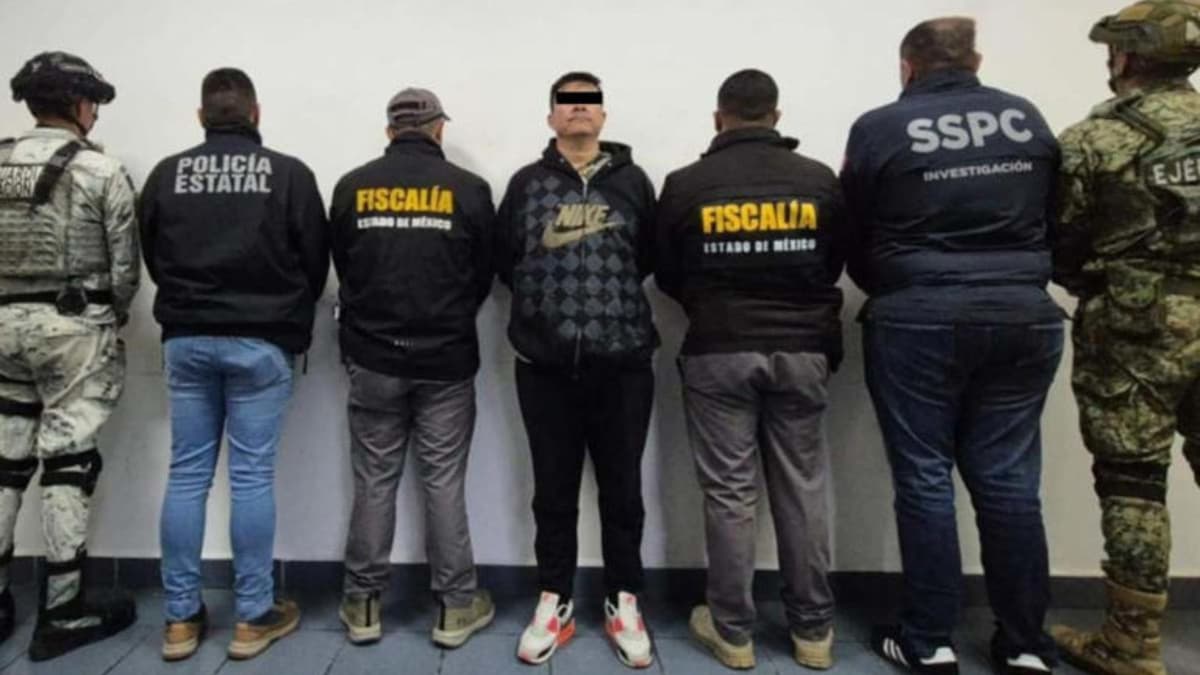 Detienen a nueve integrantes de la banda "M4", ligada al Cártel Jalisco Nueva Generación en Edomex