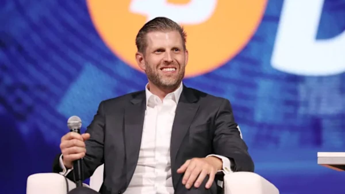 Eric, hijo de Donald Trump entra en la lista de multimillonarios de Forbes gracias a las criptomonedas