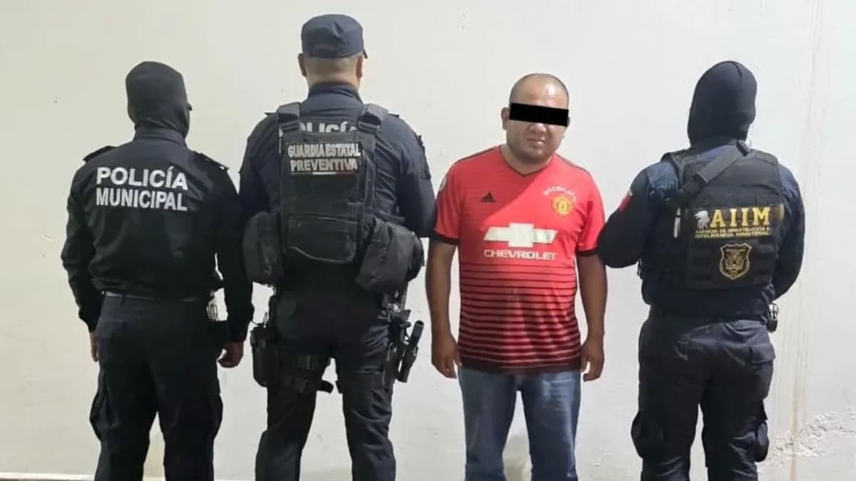 Detienen a hombre por golpear a su esposa y obligarla a beber herbicida en Chiapas