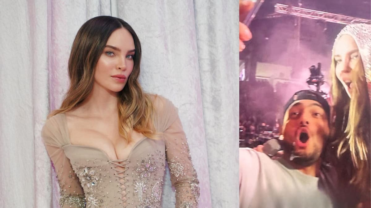 Video: Belinda le pide foto a un fan durante su concierto en Guadalajara, Jalisco