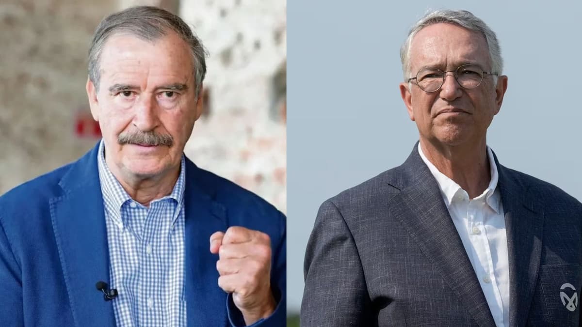Respalda Vicente Fox a Ricardo Salinas en su posible aspiración a la presidencia de México