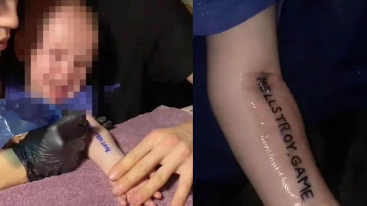 Padres tatúan a su bebé de un año para ganar un premio de 60 mil dólares en Rusia