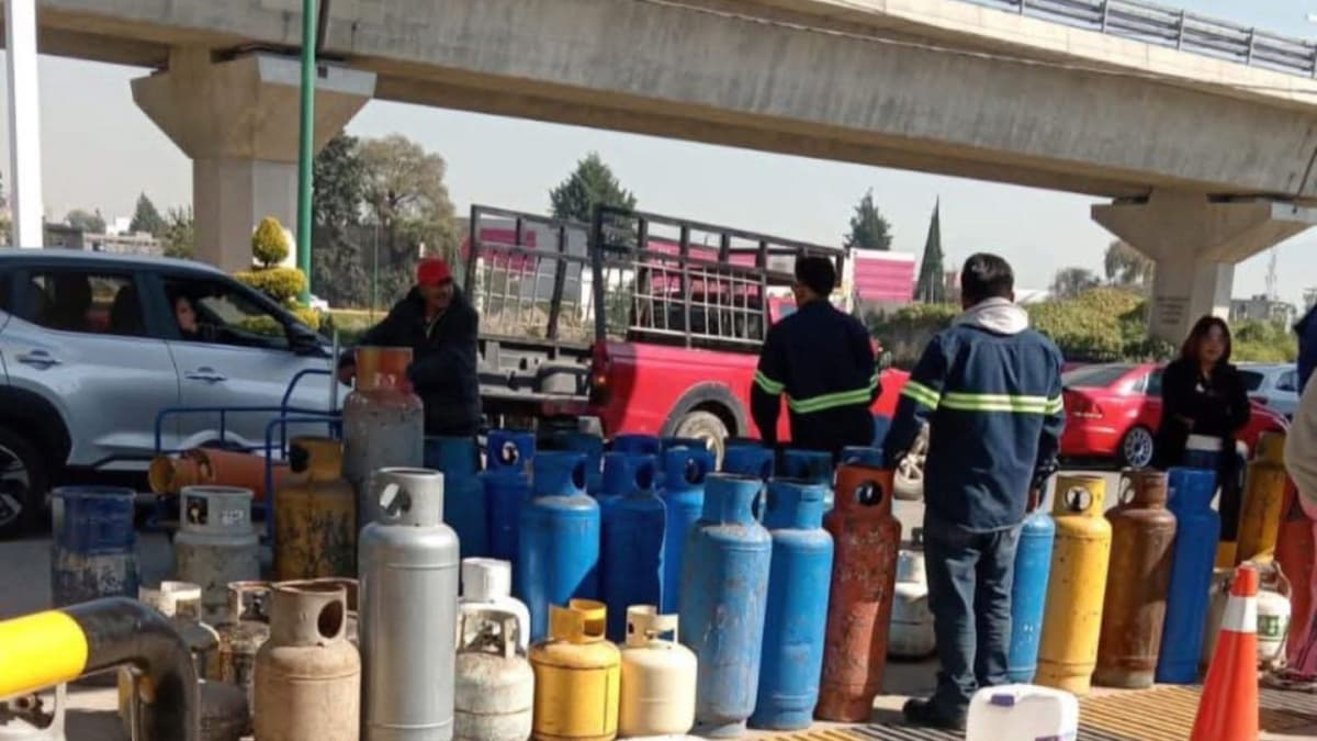 Lluvias en Hidalgo afectan suministro de gas LP en Puebla, Toluca y Tlaxcala